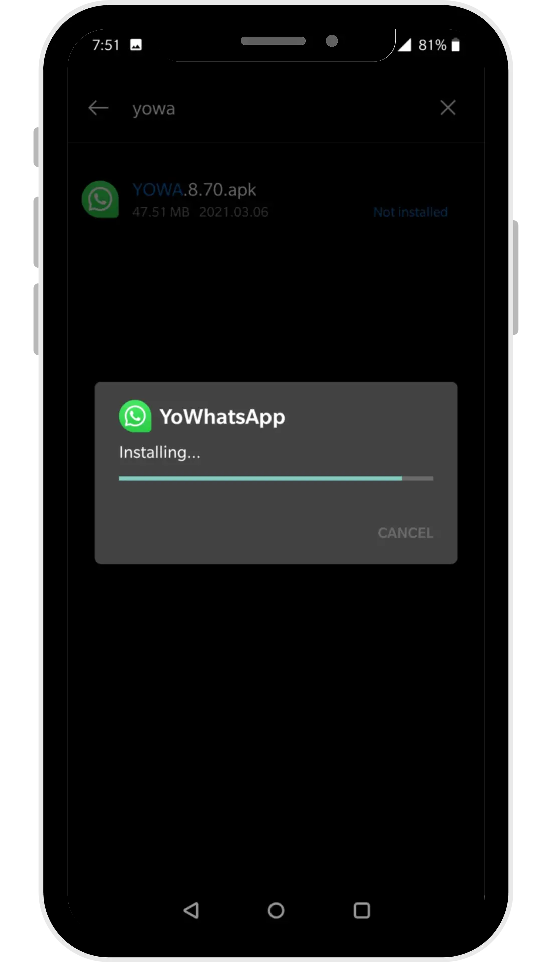 Yo WhatsApp SS-2